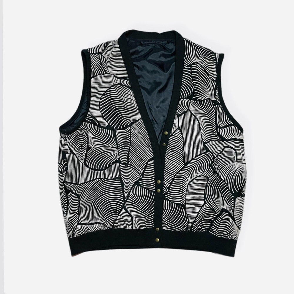 Le Coq Sportif Oversized Silk Vest